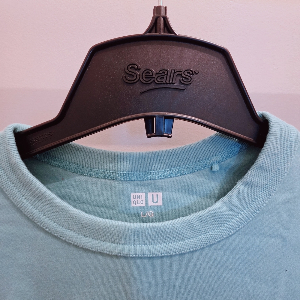 Uniqlo U Light Blue Tee